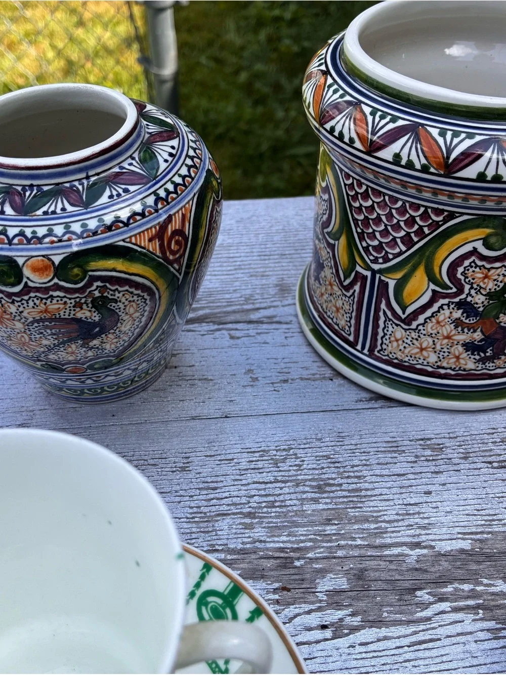 Vintage European Porcelain & Pottery Bundle - 7 Pieces (Lomonosov & Coimbra)